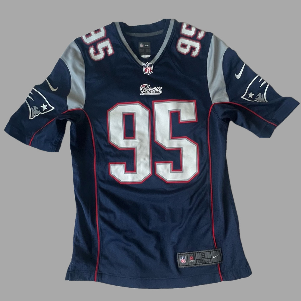 Chandler Jones New England Patriots Nike On Field Football Jersey